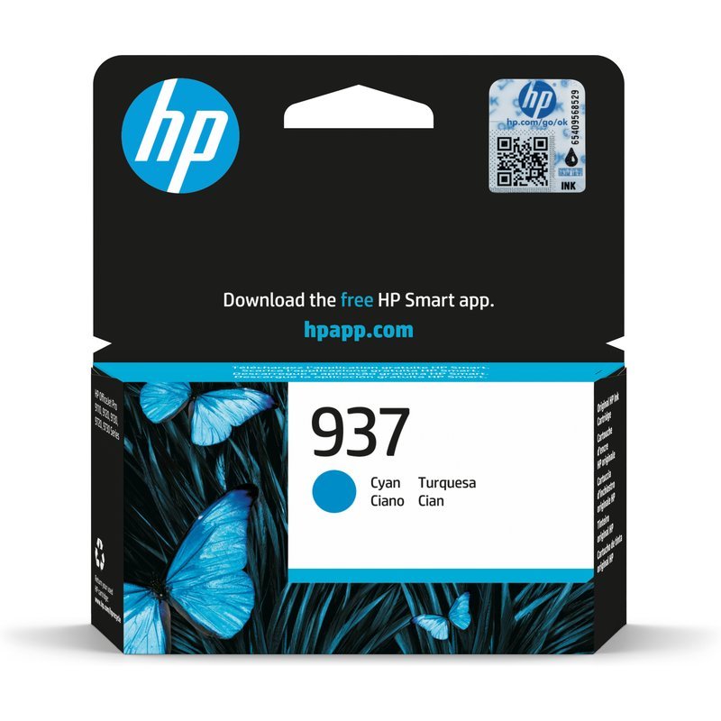HP 937 CIANO CARTUCCIA ORIGINALE