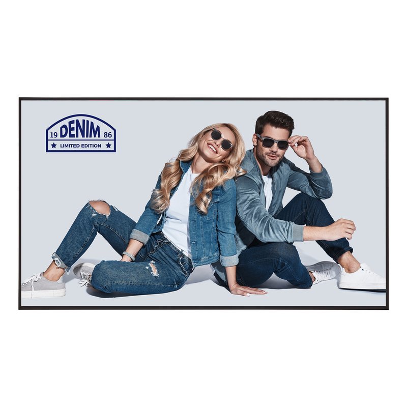 55 LED IPS, 3840X2160, 16:9, 500 NIT, 1