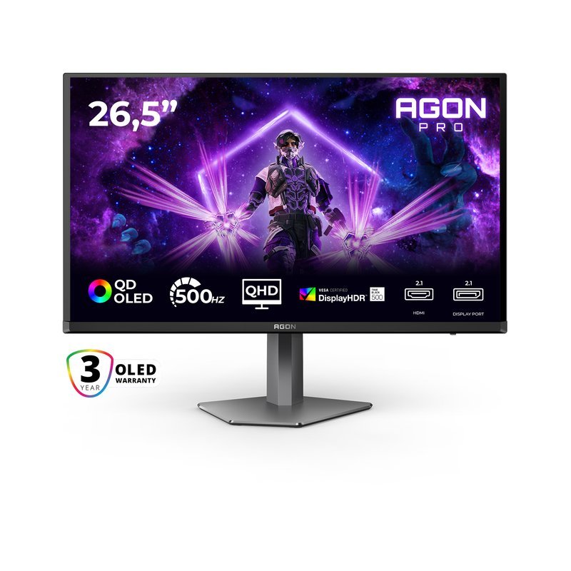 MONITOR 26,5 QD-OLED 500HZ REG ALT