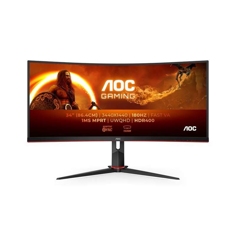 34 AOC GAMING 21:9 VA 180HZ