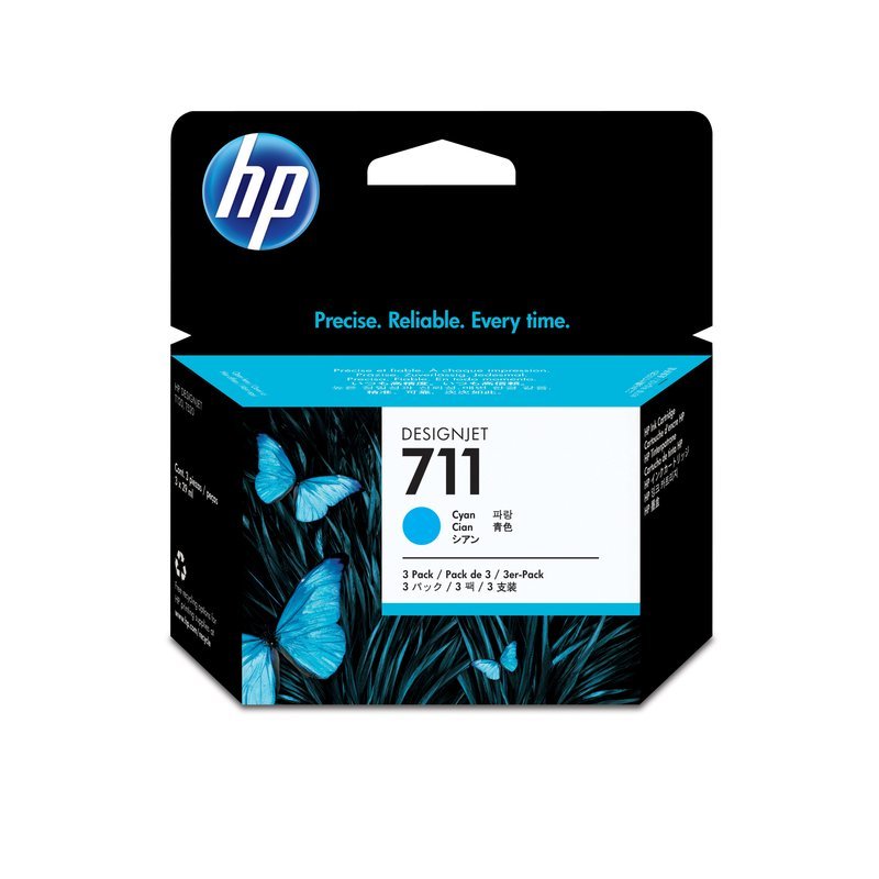 HP CZ134A N711 INK JET CIANO 3PZ