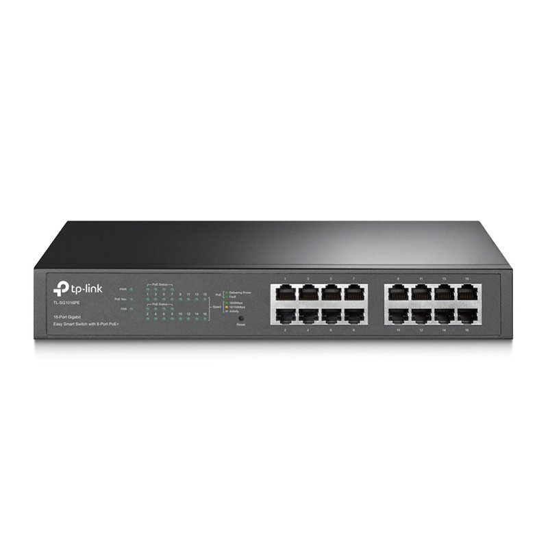 SWITCH EASY SMART 16 PORTE GIGABIT, 8 PO