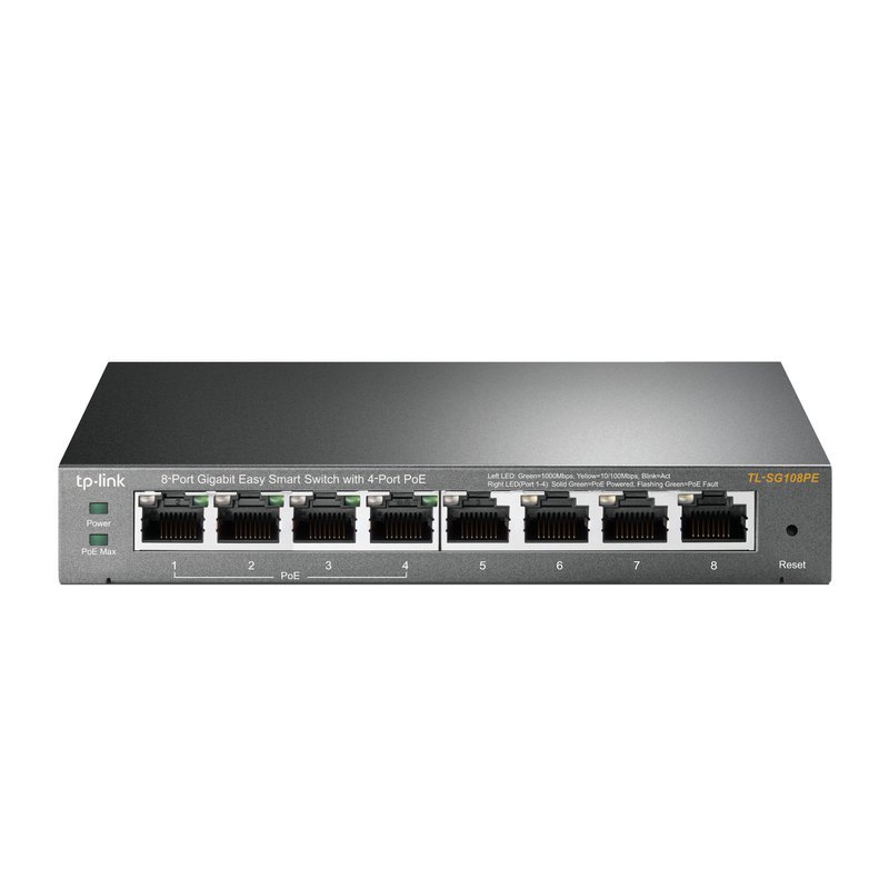 TP-LINK 8-PORT GIGABIT POE SMART SWITCH