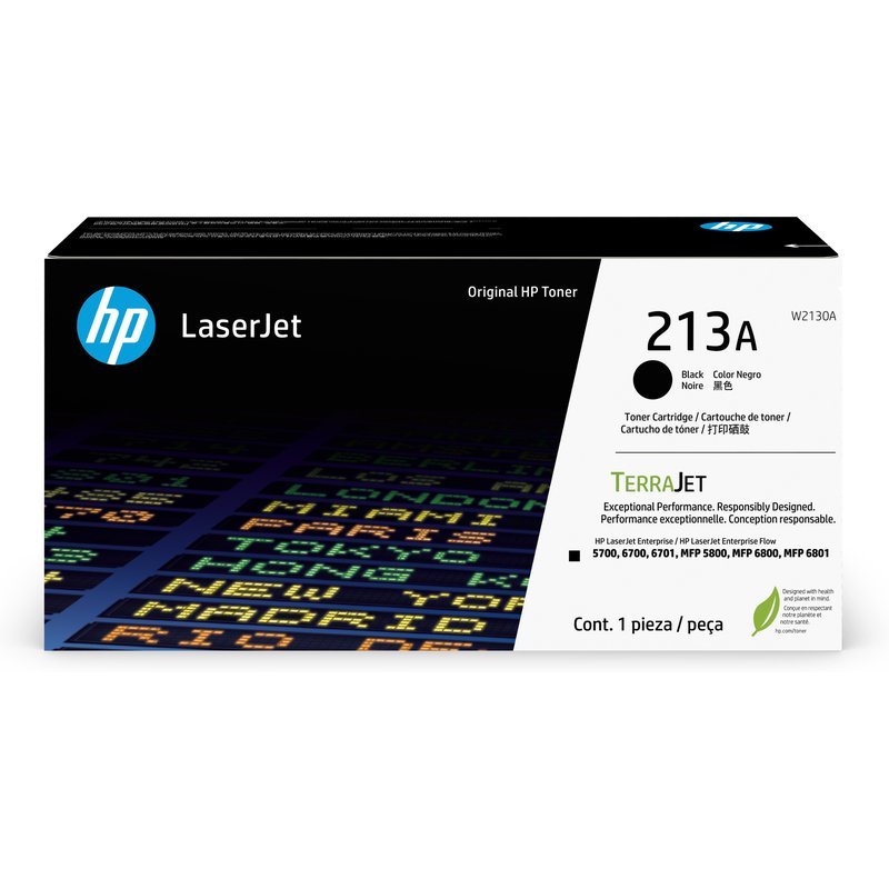 TONER ORIGINALE NERO HP 213A