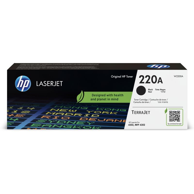 HP 220A TONER ORIGINALE NERO